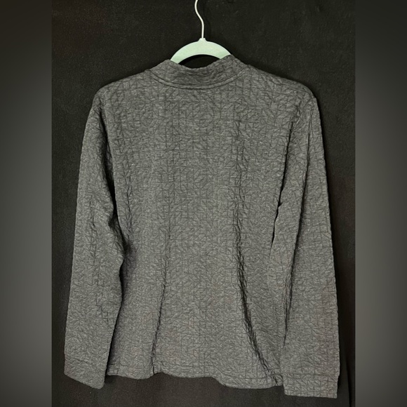 Liz Claiborne Gray Quilted Jacket (Sz XL) - Picture 11 of 15